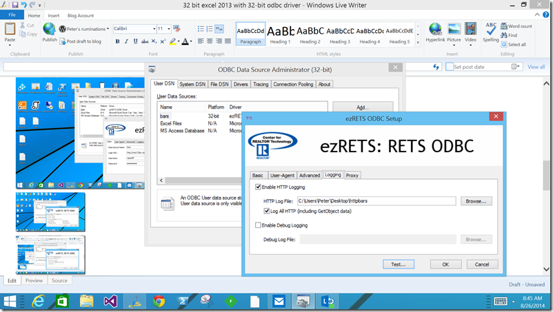 odbc driver for excel 2010 64 bit